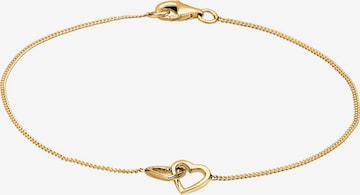 ELLI Bracelet 'Herzen' in Gold: front