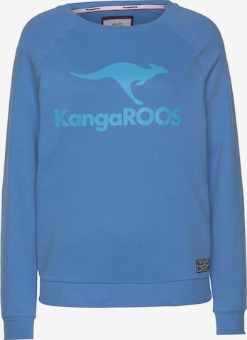 KangaROOS Sweatshirt in Blue: front