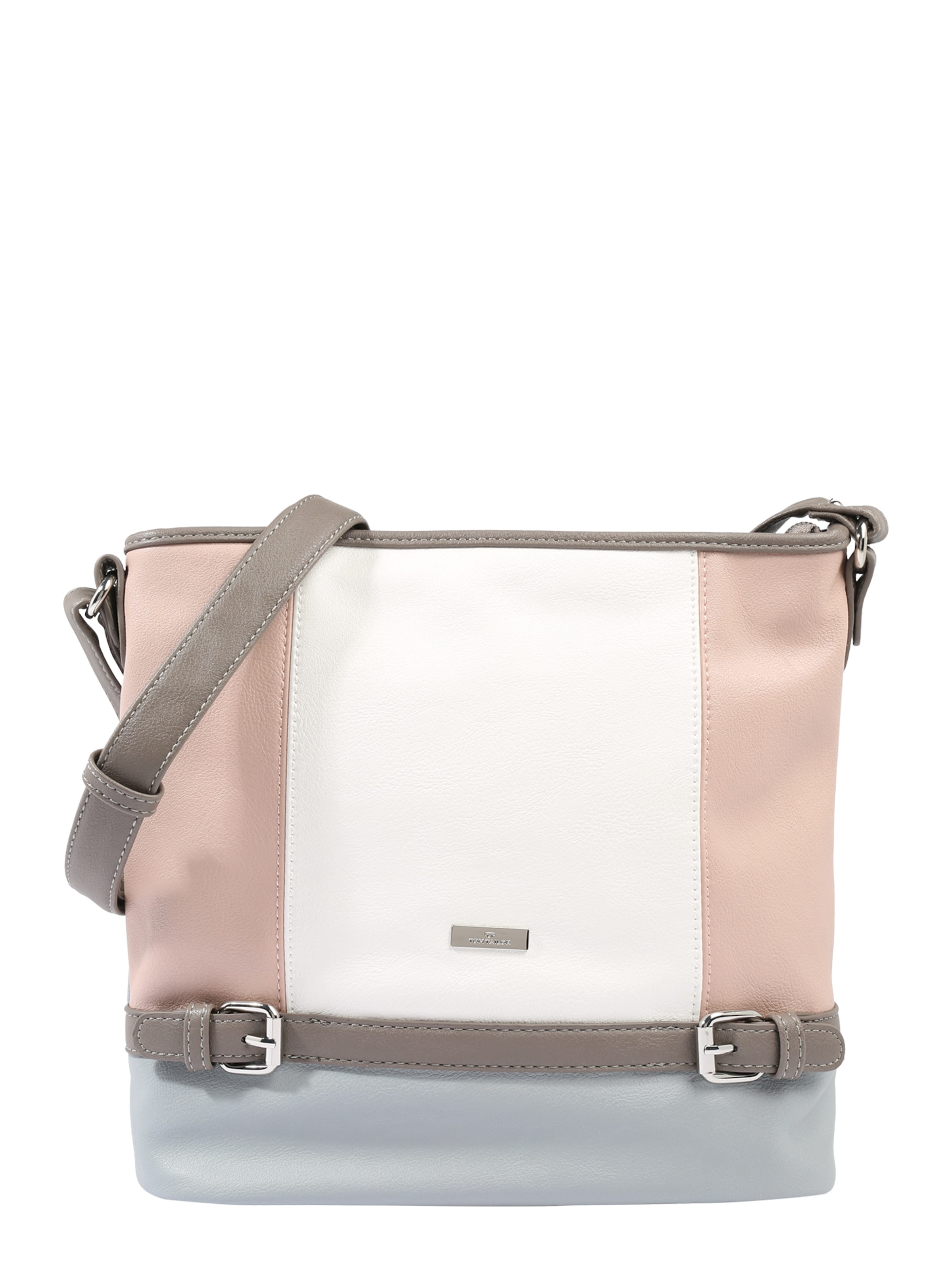 TOM TAILOR Crossbody Bag 'Juna' in Pink: front