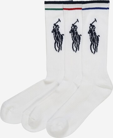 Polo Ralph Lauren Normální Ponožky – bílá: přední strana