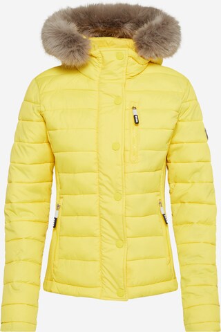 Veste d’hiver 'Fuji' Superdry en jaune : devant