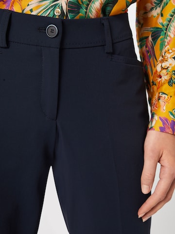 BRAX Slimfit Spodnie w kant 'Maron' w kolorze niebieski