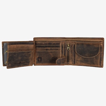 Porte-monnaies 'Vintage Adler' GREENBURRY en marron