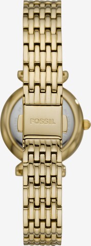 FOSSIL Analoog horloge 'Carlie Mini' in Goud