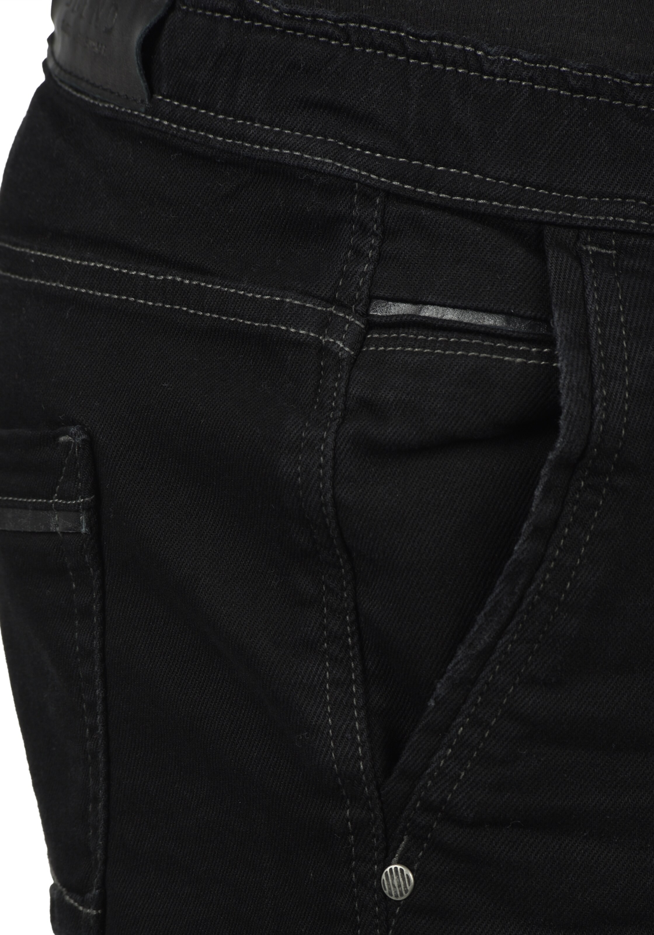 BLEND Regular Jeans in Schwarz