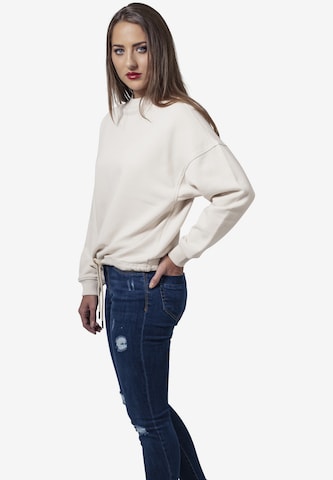 Urban Classics Sweatshirt i beige: framsida