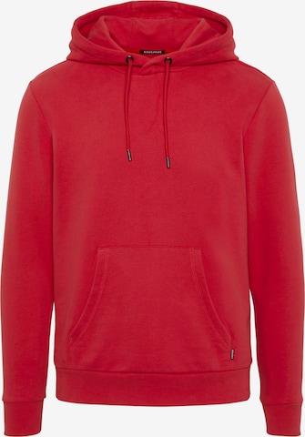 CHIEMSEE Regular fit Sport sweatshirt i röd: framsida