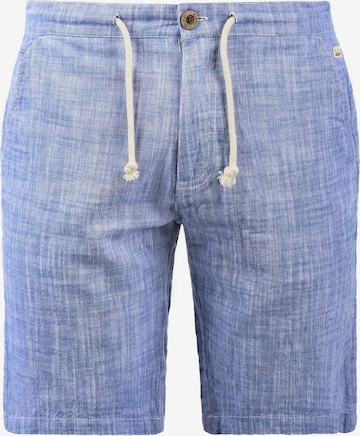 Regular Pantalon 'Bones' BLEND en bleu : devant