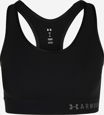 Sutien sport 'Armour' de la UNDER ARMOUR pe negru: față