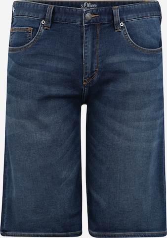 s.Oliver Regular Jeans 'CASBY' in Blauw: voorkant