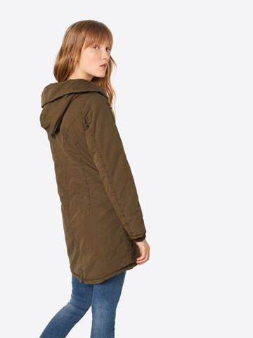 Urban Classics Winter coat in Green: back