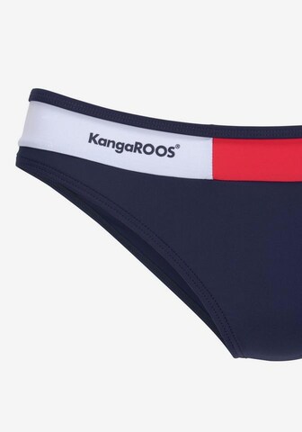 KangaROOS Push-up Bikini in Blau