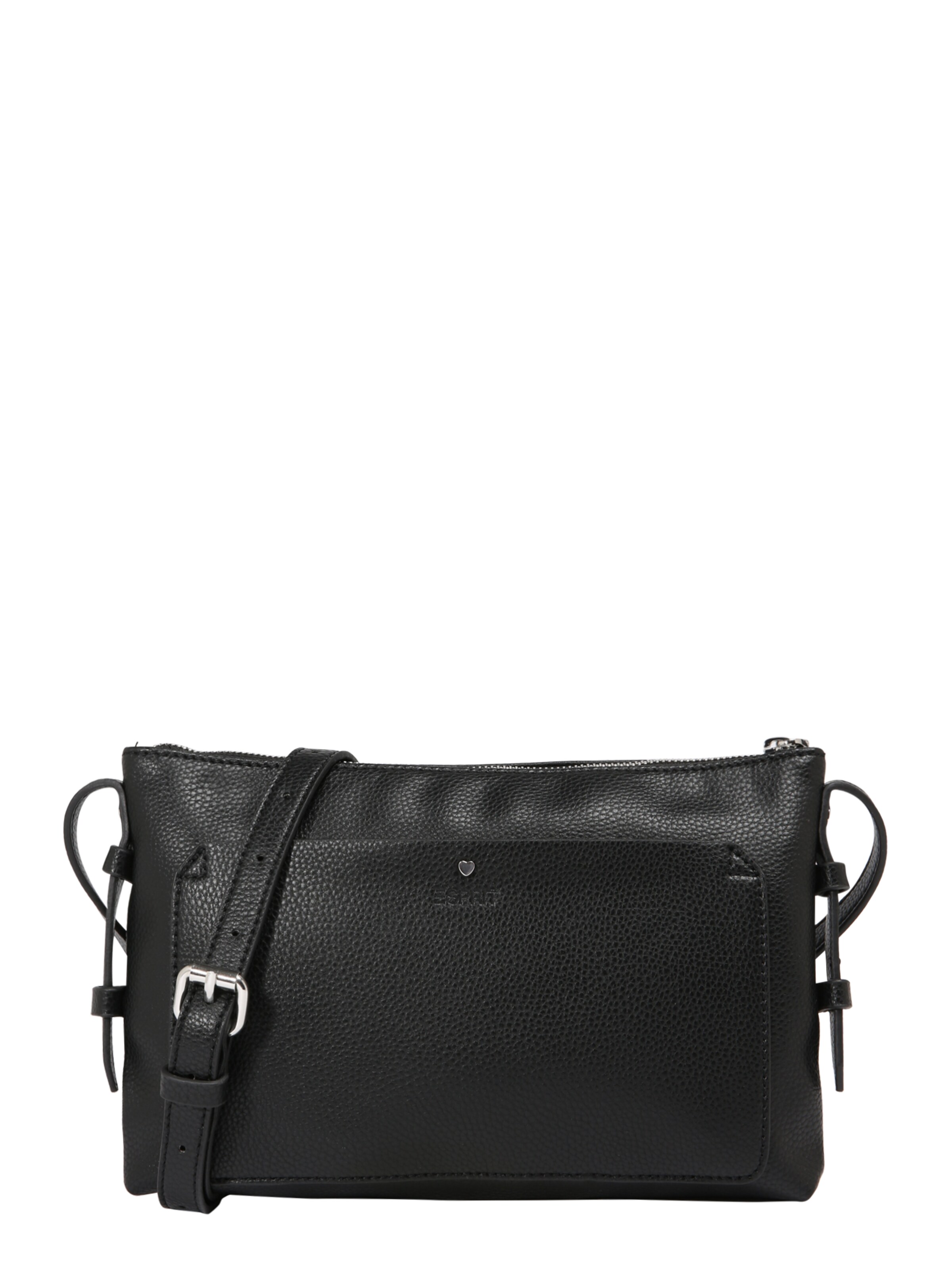 ESPRIT - Schoudertas 'Nell smllshl' in de kleur Zwart