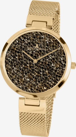 Jacques Lemans Analog Watch in Gold: front