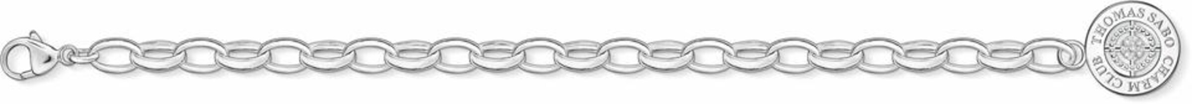 Thomas Sabo Armband 'DCX0001' in Zilver: voorkant