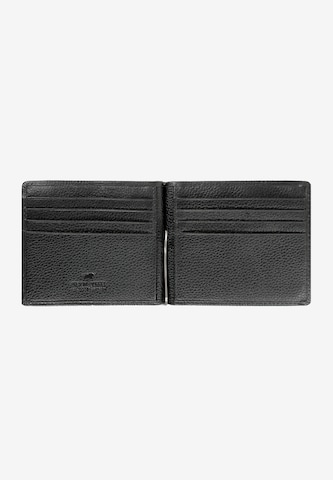 Braun Büffel Wallet 'Prato' in Black