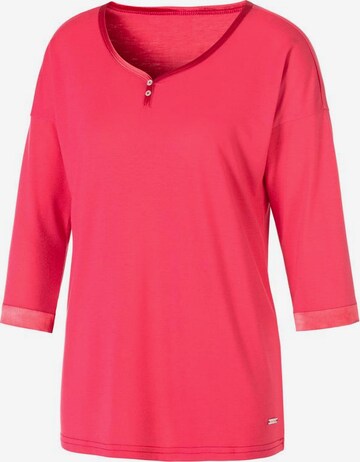 LASCANA Pajama Shirt in Pink