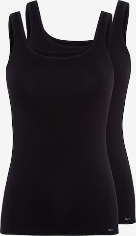 Skiny Undershirt in Black: front