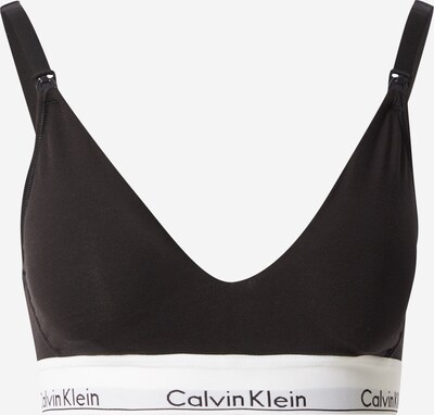 Calvin Klein Underwear Soutien-gorge d’allaitement en gris clair / noir / blanc, Vue avec produit