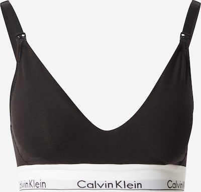 Reggiseno da allattamento Calvin Klein Underwear di colore grigio chiaro / nero / bianco, Visualizzazione prodotti