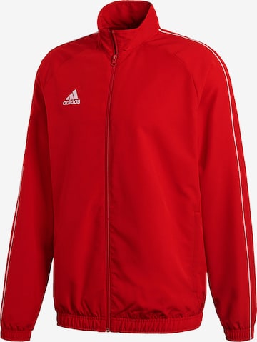 ADIDAS SPORTSWEAR Jacke 'Core 18' in Rot