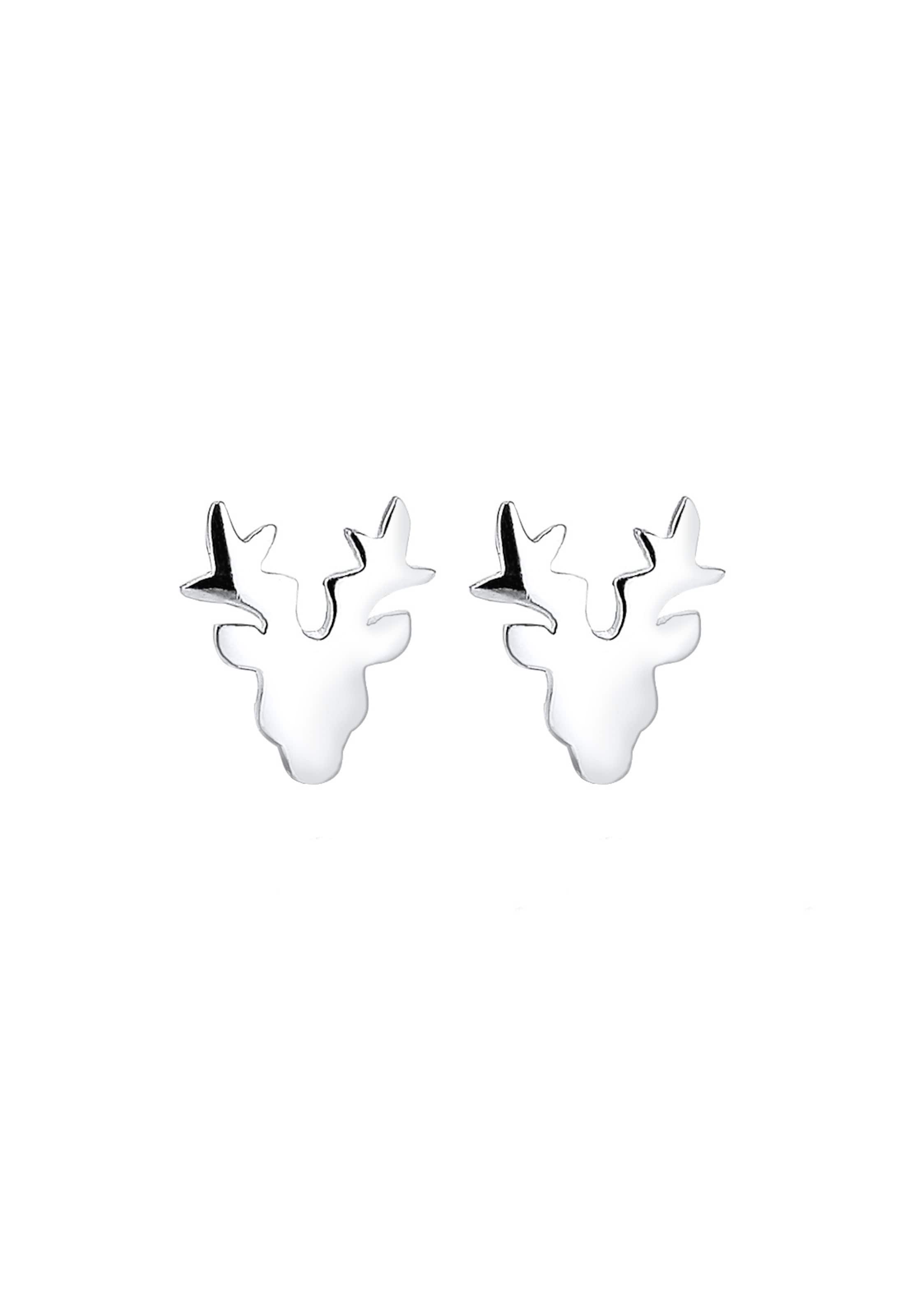 Boucles d'oreilles 'Hirsch' ELLI en argent