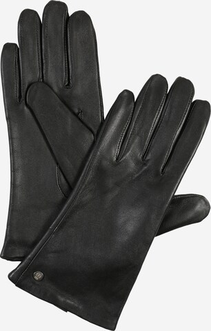 Roeckl Full finger gloves 'Frankfurt' in Black: front