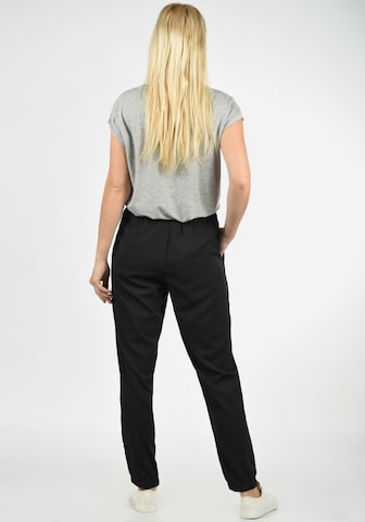 Blend She Tapered Pants 'Amerika' in Black