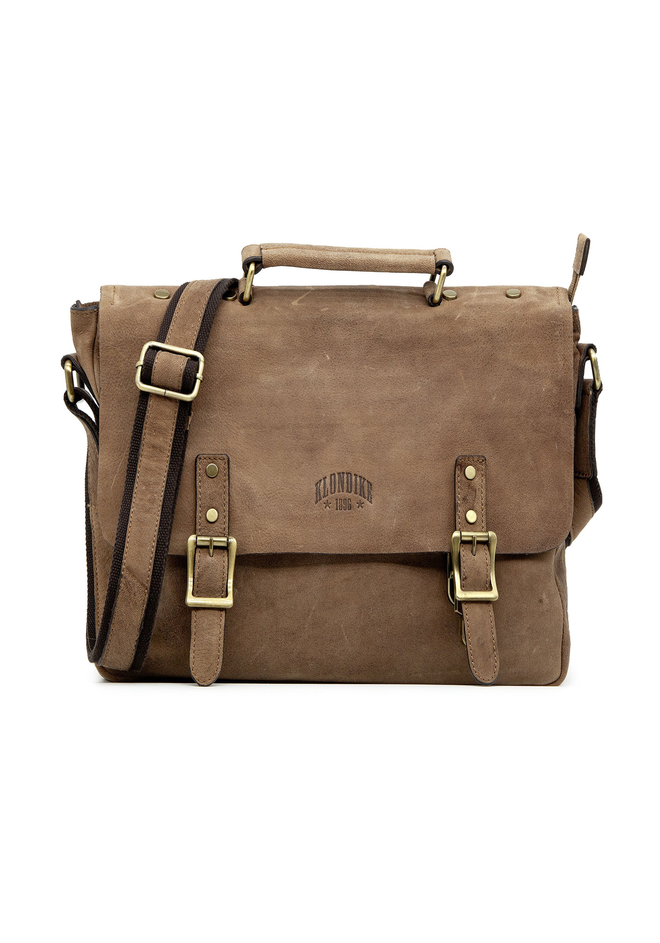KLONDIKE 1896 Document bag 'Bill' in Brown: front