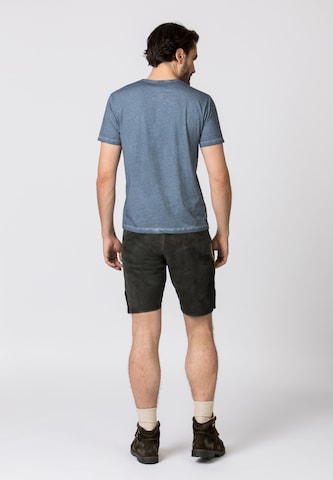 STOCKERPOINT Traditional shirt 'Berghero' in Blue