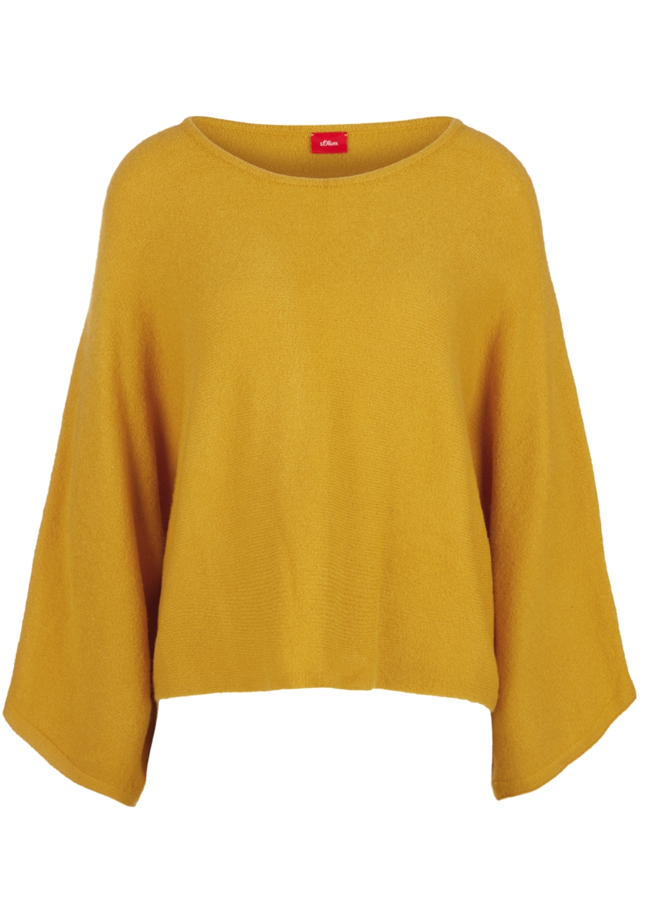 s.Oliver - Poncho in dunkelgelb