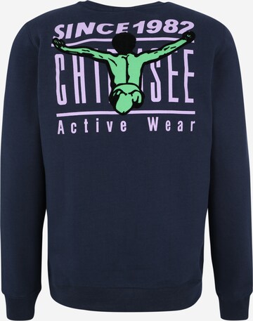 CHIEMSEE Regular Fit Sweatshirt in Blau: zadná strana