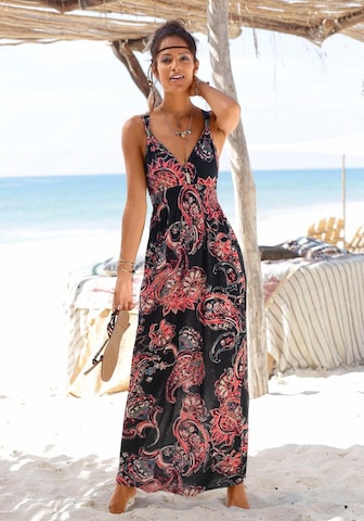 LASCANA Beach Dress in Mixed colors: front