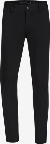 INDICODE JEANS Slim fit Chino Pants 'Rodekro' in Black: front