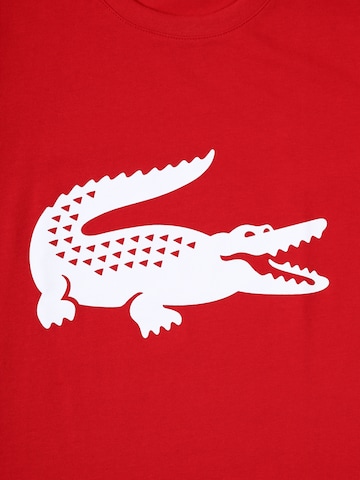 T-Shirt LACOSTE en rouge