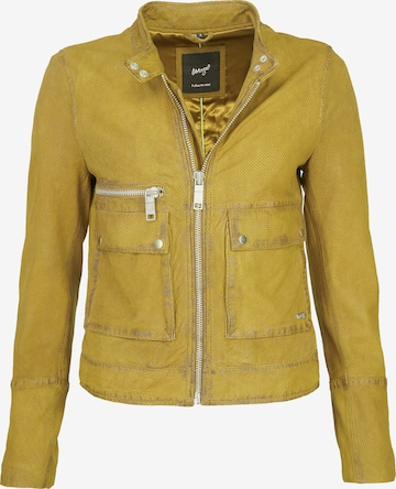 Maze Between-Season Jacket ' Clermont ' in Yellow: front