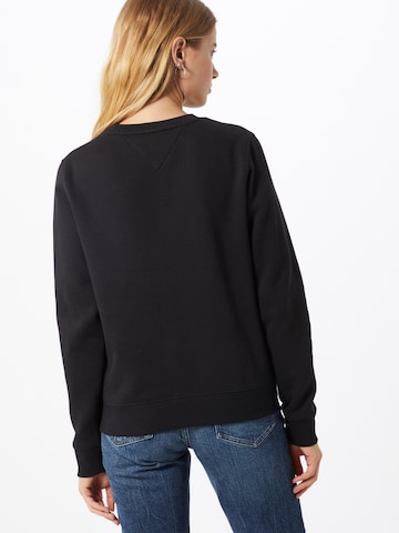 Tommy Jeans Sweatshirt in Schwarz