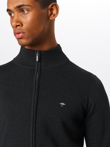 FYNCH-HATTON Regular fit Knit cardigan in Black