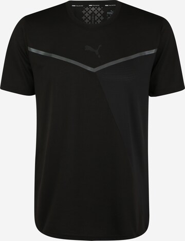 Coupe regular T-Shirt fonctionnel PUMA en noir : devant