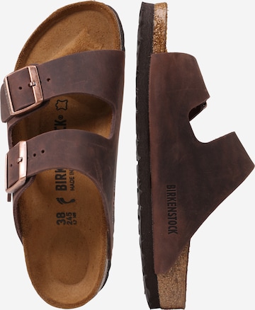 BIRKENSTOCK Pantolette 'Arizona' in Braun