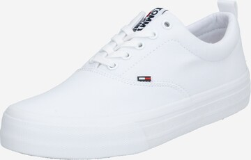 Tommy Jeans Låg sneaker i vit: framsida