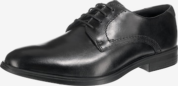 ECCO Δετό παπούτσι 'Melbourne' σε μαύρο: μπροστά