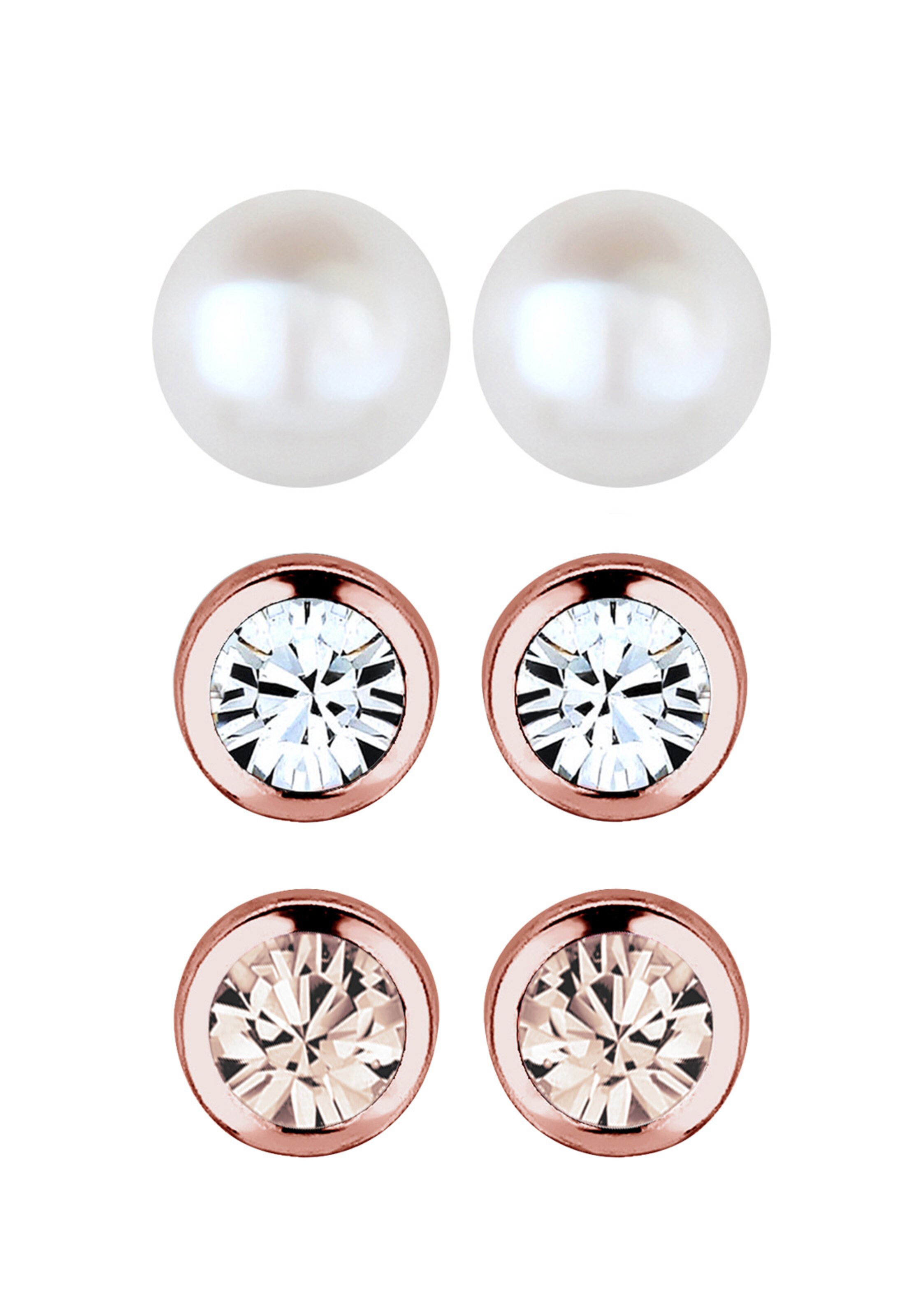 ELLI Earrings in Gold: front