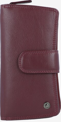 GREENBURRY Wallet in Red: front