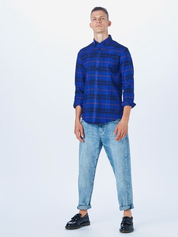 Coupe slim Chemise SEIDENSTICKER en bleu