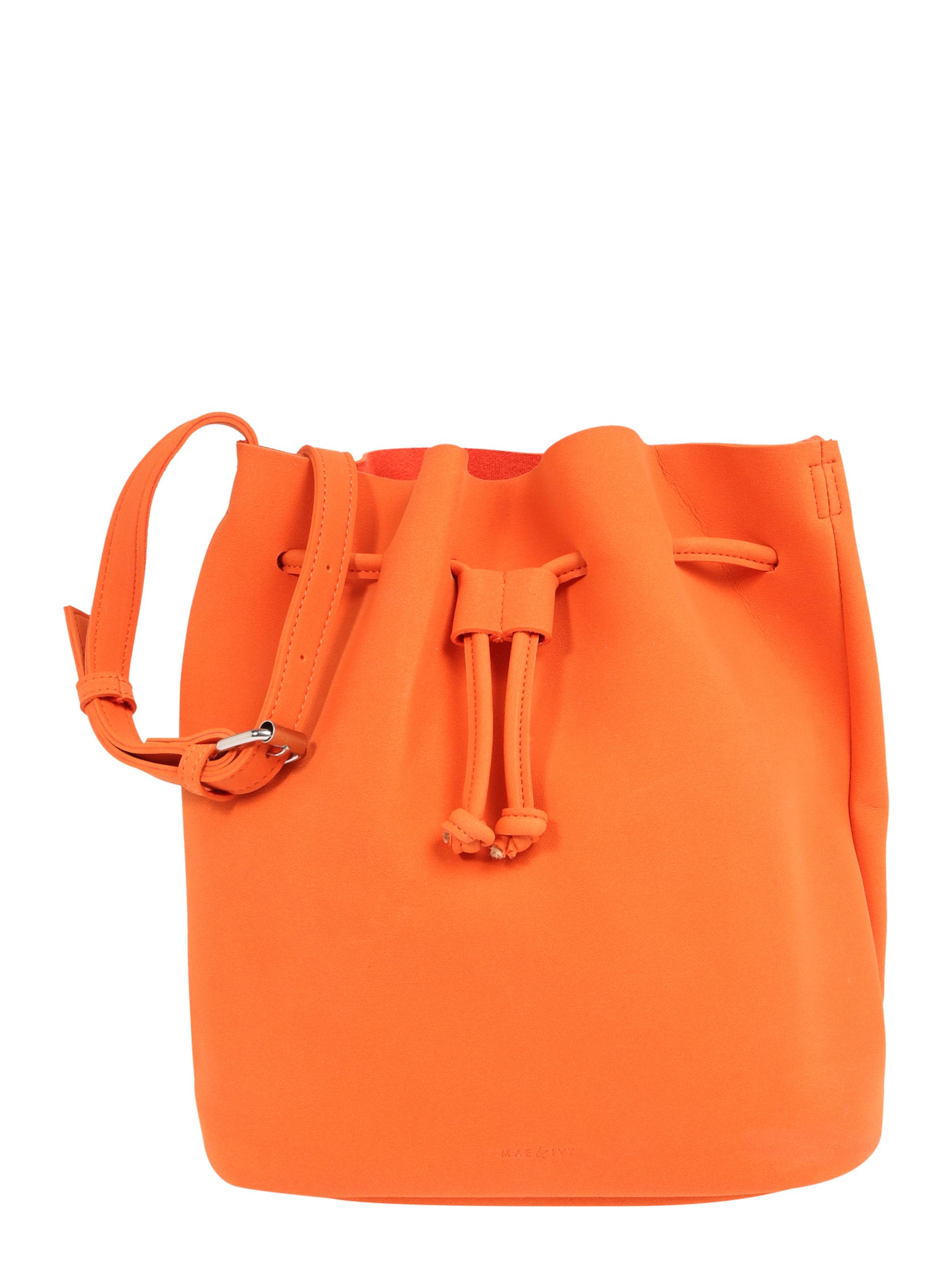 Mae & Ivy - Buideltas 'Mila Bucket Bag' in de kleur Sinaasappel