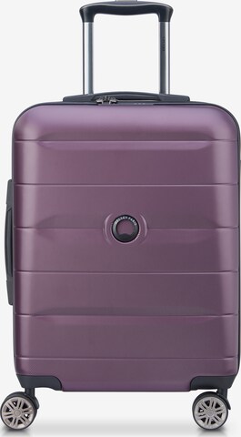 Delsey Paris Trolley 'Comete' in Lila: voorkant