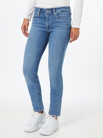 mėlyna LEVI'S ® Prigludęs Džinsai '712™ Slim': priekis