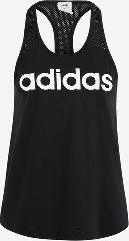 Haut de sport ADIDAS PERFORMANCE en noir : devant