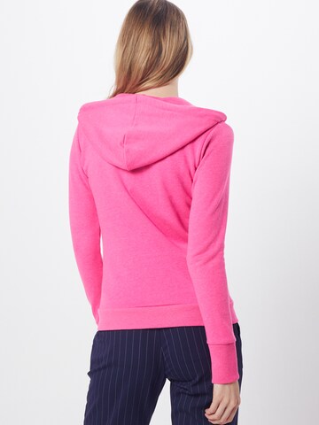 Superdry Sweatjakke i pink